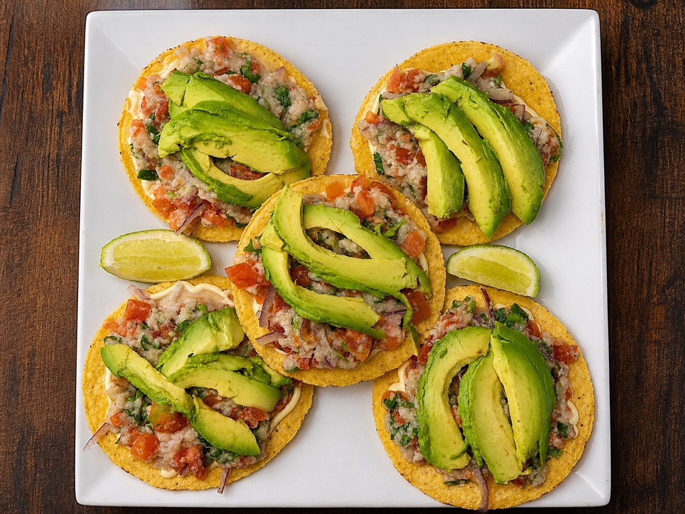 Tostadas de Ceviche